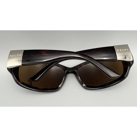 Ralph Sunglasses Ralph Lauren RA5004 510/73 Wrap Brown Dark Tortoise - Picture 10 of 10